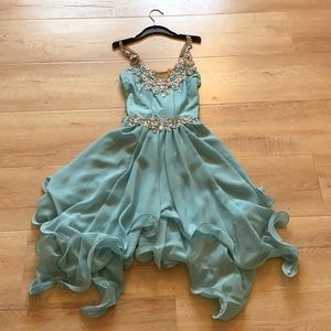 Aqua Blue Dress